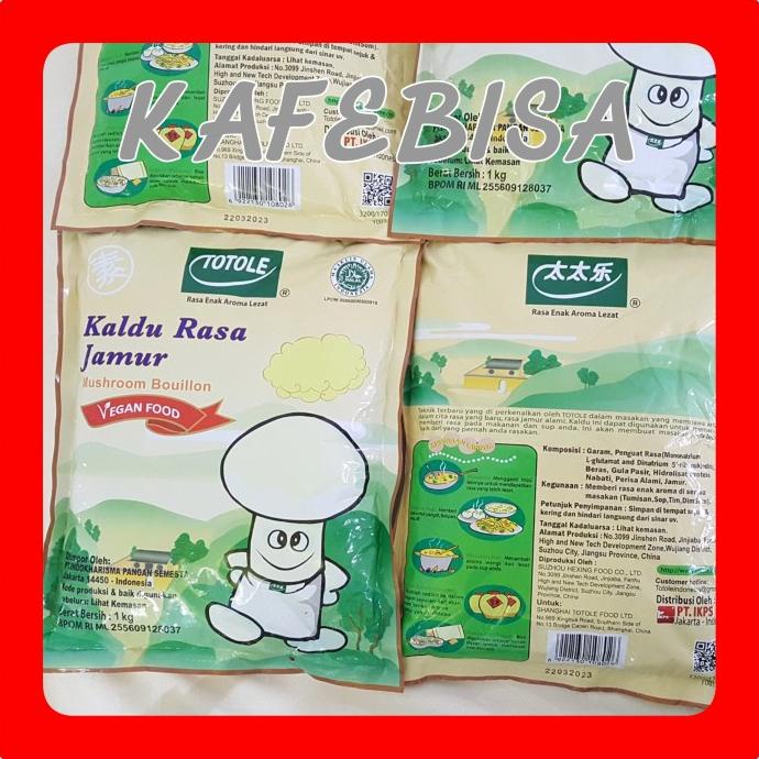 

TOTOLE Kaldu Rasa Jamur 1000 Gr / 1 Kg (Mokucing), Kemasan Ekonomis