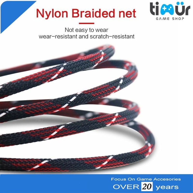 KABEL HDMI NYLON 3 METER AUDIO DAN VIDEO KABEL NYLON BRAIDED NET HDMI 3METER PROMO SEN