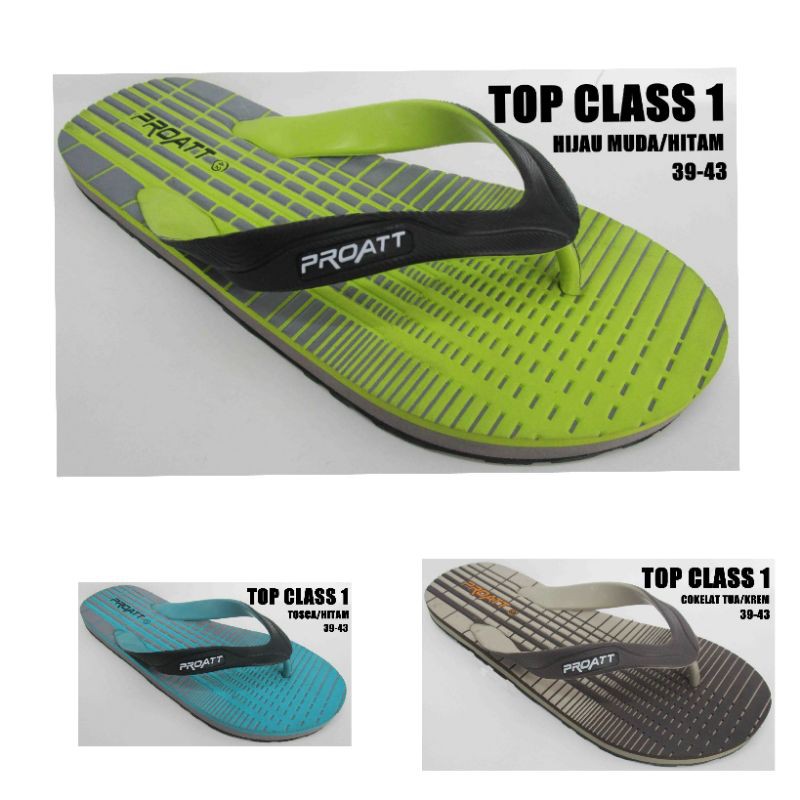 sandal jepit ATT TOP CLASS 1 - sandal jepit laki laki