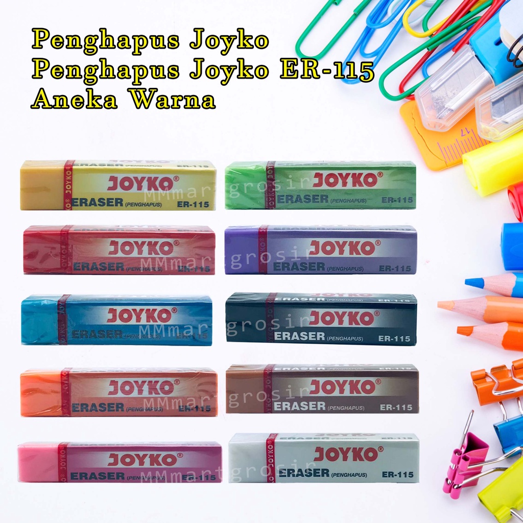

Penghapus / Joyko / Penghapus Joyko Aneka Warna