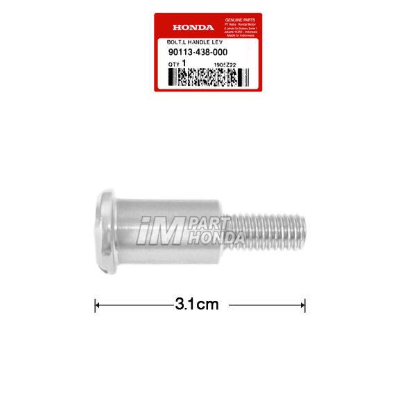 90113-438-000 Baut Handle Kopling Megapro Primus Tiger Verza CRF 150 L CB CBR 150 R CBR 250 R