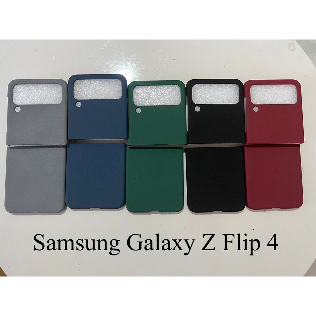 Hard Case Samsung Galaxy Z Flip 4 Galaxy Z Fold 4 Slim Matte Silicon Sandstone