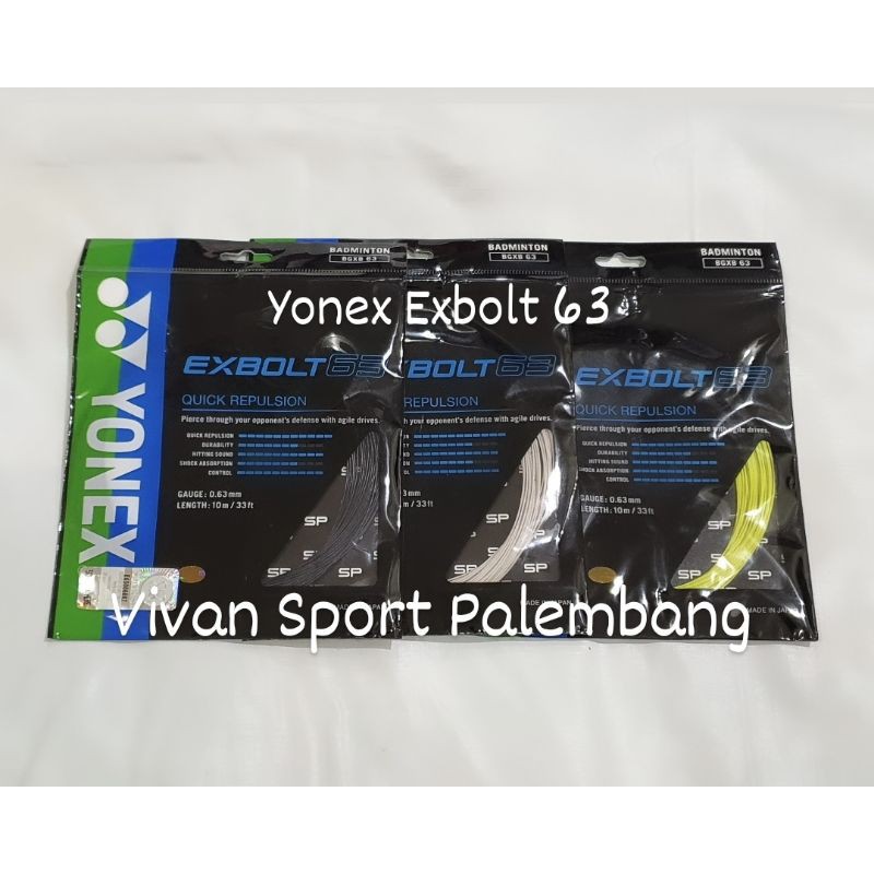 Senar Badminton Yonex Exbolt 63 / Yonex Exbolt 63 SP Original