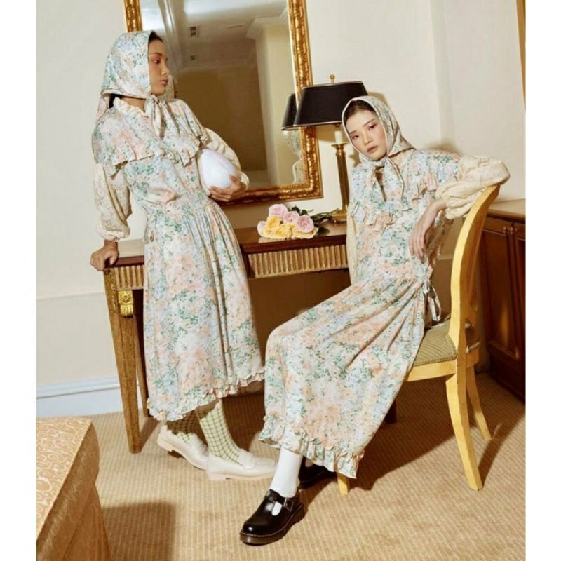 Haidee & orlin Haidee orlin midi dress raya series