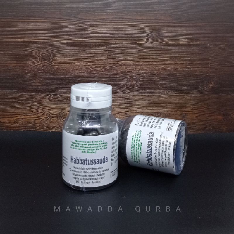 

Habbatussauda Kapsul Bubuk