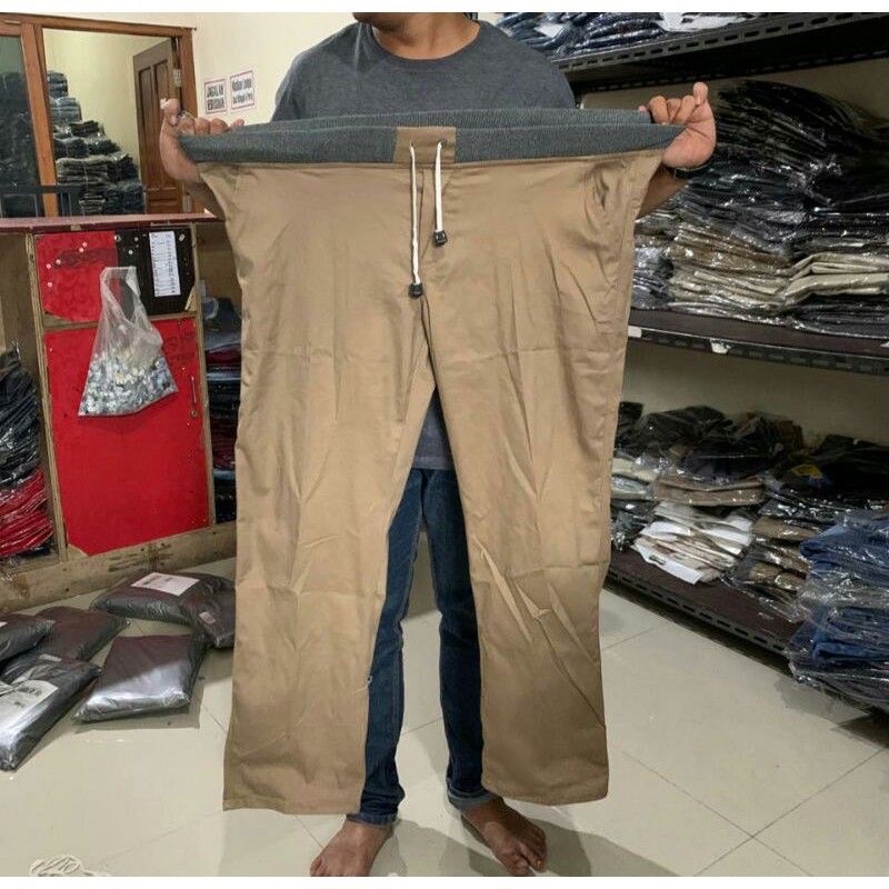 SUPER JUMBO CELANA PANJANG CHINOS SUPER JUMBO XXXL-5XL