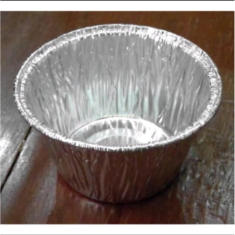 RX 75 Aluminium Foil Cup (Isi 10 Pcs) Wadah Alumunium Tray RX-75