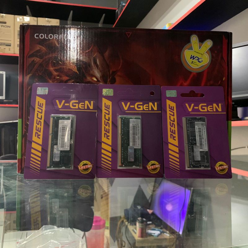 Ram Short dim V-GEN DDR4 8GB || DDR3L 4GB || DDR3L 8GB
