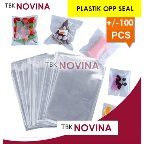 PLASTIK OPP ROTI / PLASTIK ROTI / PLASTIK UNDANGAN / PLASTIK BISKUIT DENGAN LEM / PLASTIK OPP SEAL