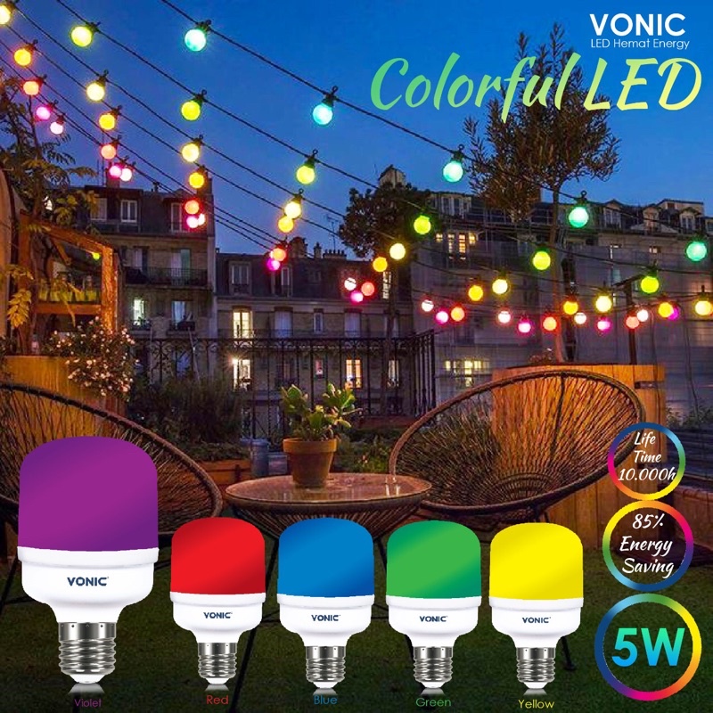 Lampu led warna / pioline led warna / led warna murah harga promo