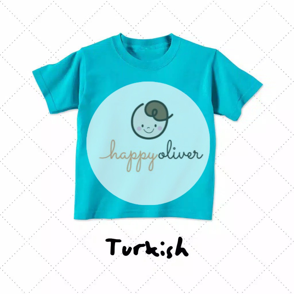 PROMO 10.10 HappyOliver KAOS POLOS ANAK ADEM NYAMAN BAHAN KATUN COMBED 30S KAOS ANAK MURAH 1-4 TAHUN