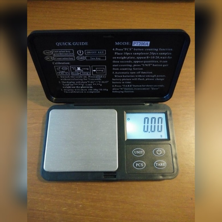 Timbangan Emas Digital Pocket PT200A 0.01g