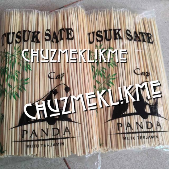 Tusuk sate Cap Panda 500 gram/Tusuk sate serbaguna Cap panda
