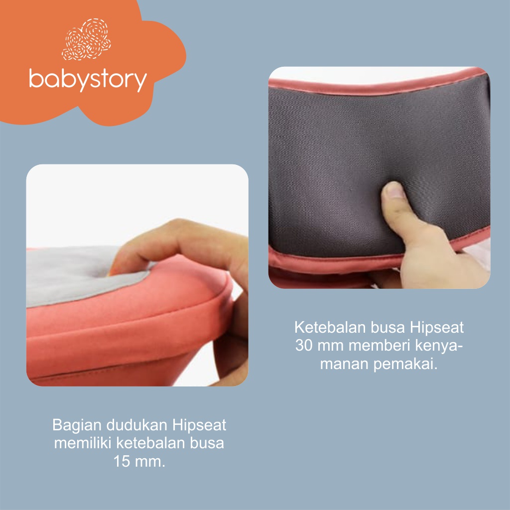 Hipseat Aiebao 6608 Original hipseat casual hipseat baby carrier gendongan bayi Aiebao