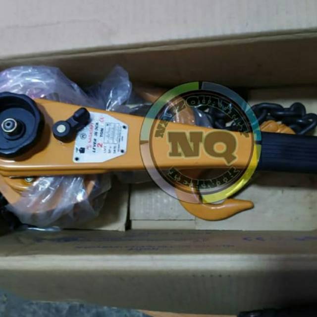 MDN | Chain Block Lever - Takel Lever Block 9 ton x 1.5 meter, Made in Japan