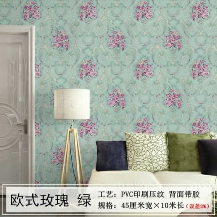 Wallpaper Stiker Wallpaper Dinding Wallpaper Dinding Anak Gh Motif Terbaru 45CMx8Meter - Worldhome