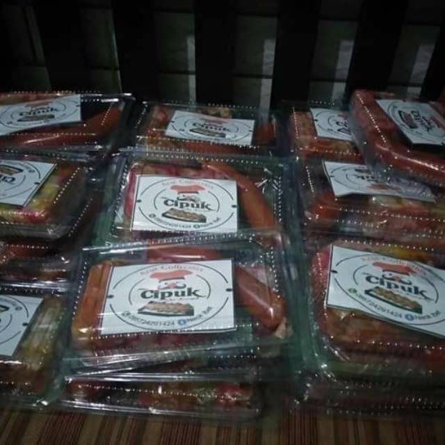 

CIPUK cireng kerupuk + sambal cikur