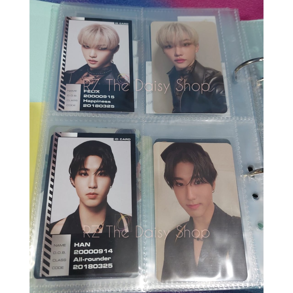 Official Photocard Stray Kids Oddinary, PC Concept A, ID Pic, Jewel Ddakji Badge