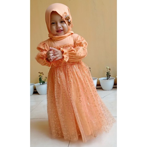 2-4T GAMIS MEWAH ANAK