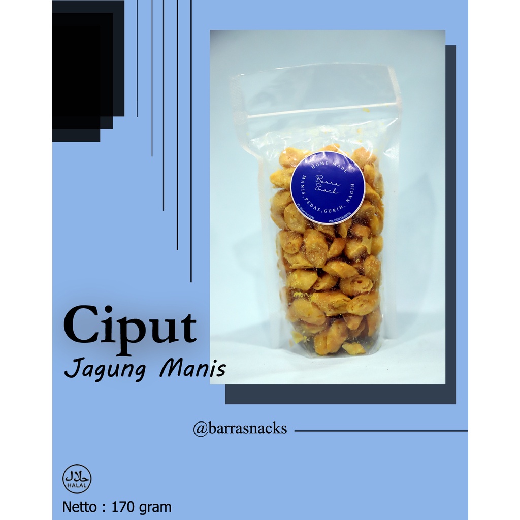 

Ciput Jagung Manis Barra Snack *170gram