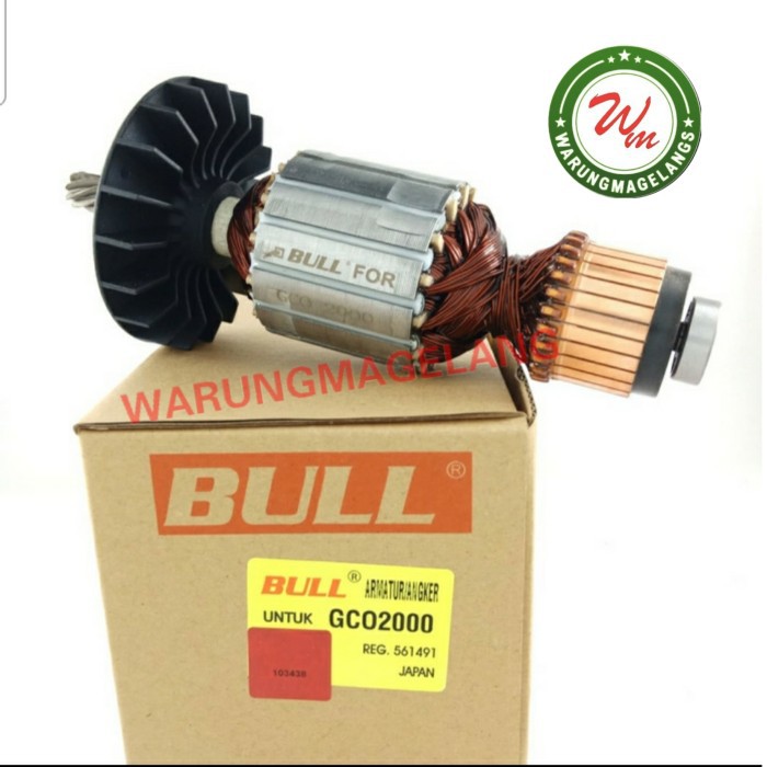 ARMATURE ANGKER FOR MESIN CUT OFF BOSCH GCO2000 GCO 2000