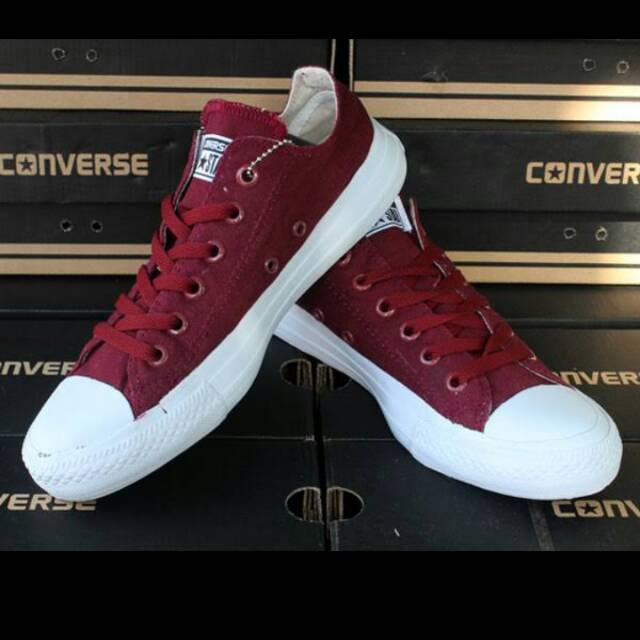 Converse red maroon