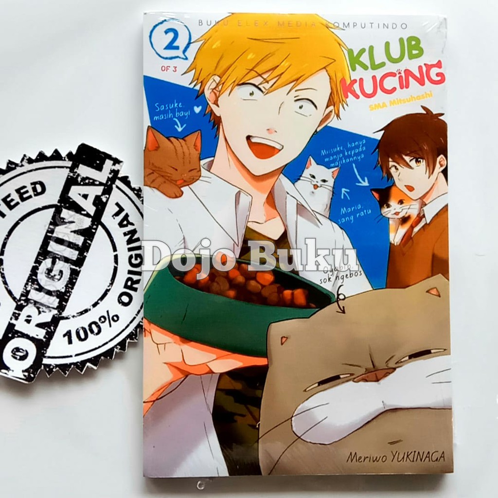 Komik Seri : Klub Kucing Sma Mitsuhashi by Merio Yukinaga