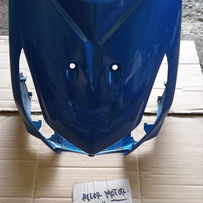 BARU COVER BODY DASI TAMENG DEPAN BEAT KARBU BIRU MUDA