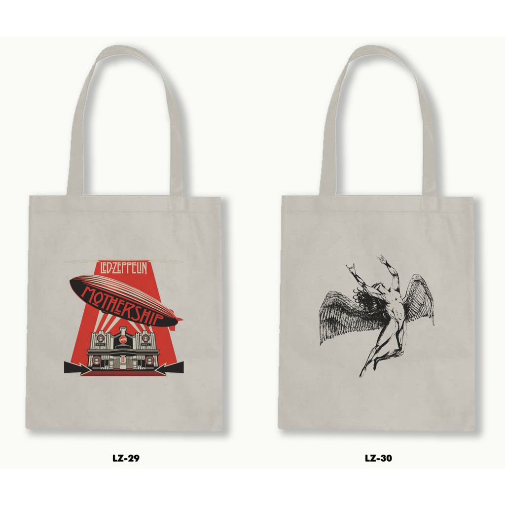 TOTE BAG BLACU - LED ZEPPELIN .02