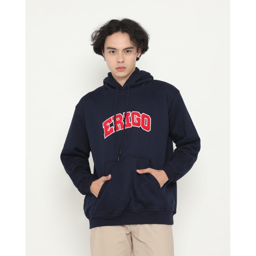 Jual Erigo Hoodie Tashiva Navy Indonesia|Shopee Indonesia