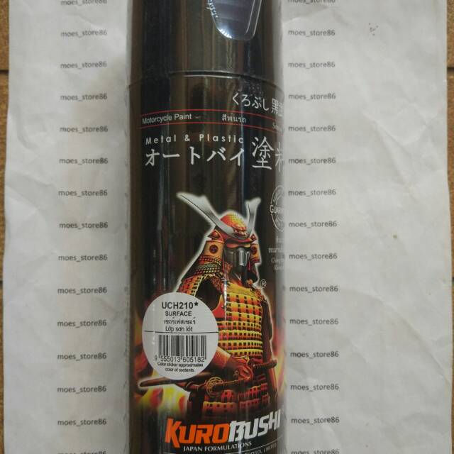 Cat semprot pilok samurai warna surface epoxy 210