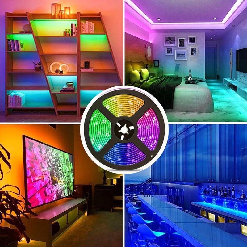 Lampu LED strip RGB dan Remote