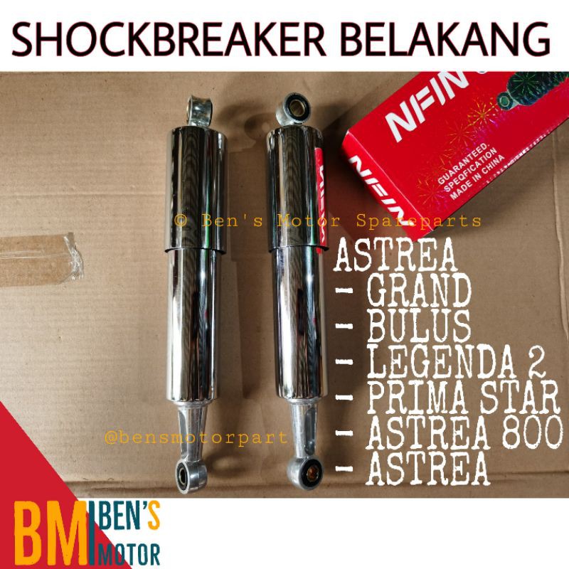 Shockbreaker Astrea Grand / Prima / Bulus / Legenda 2 / Astrea 800 - Shockbreaker Belakang Grand