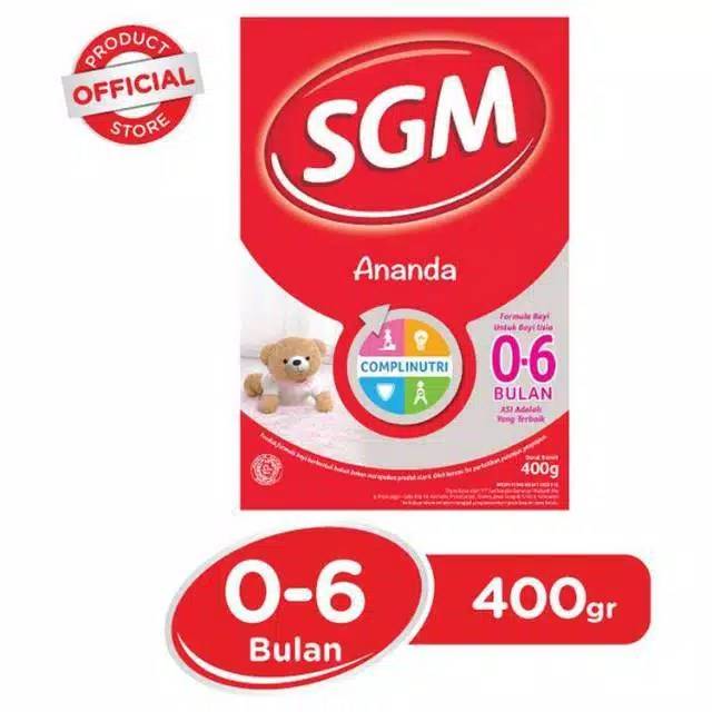 

SGM ananda 0-6bln 400gr