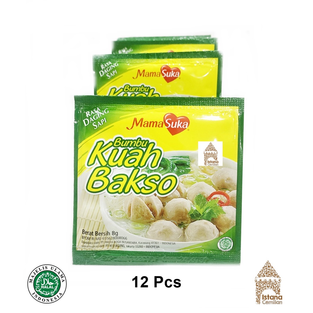 Jual Mamasuka Bumbu Kuah Bakso Isi 12 Pcs Shopee Indonesia