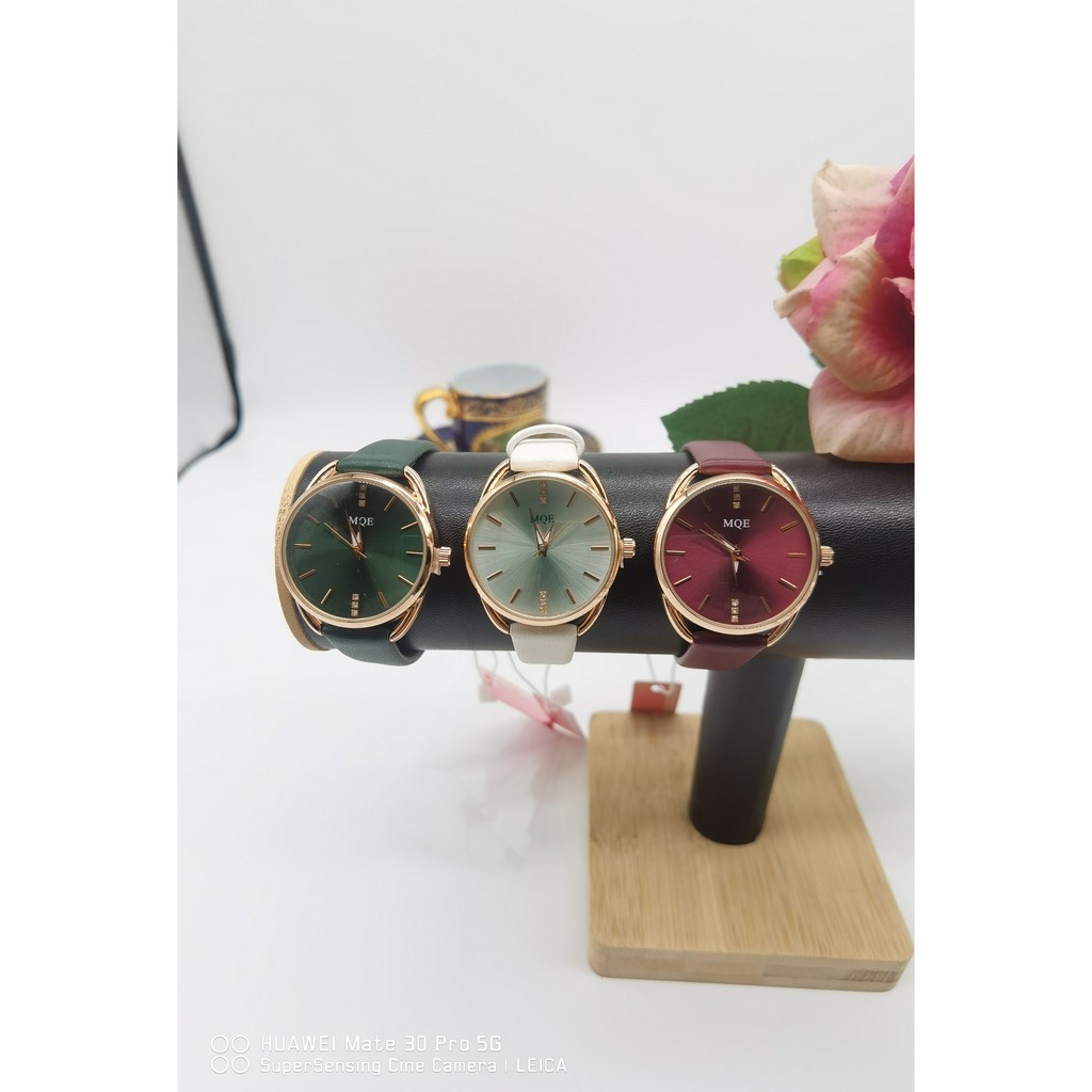 MQE Jam Tangan Wanita Fashion Leather Strap- SB W004
