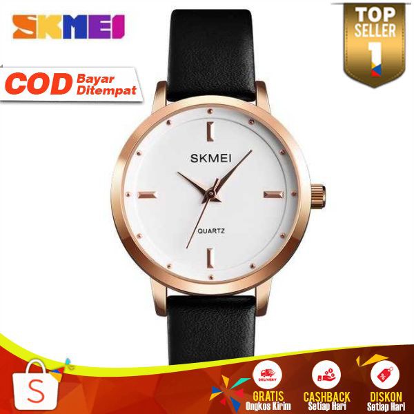 Original SKMEI Watch Jam Tangan Analog Wanita JT18 Cantik Waterproof Anti Air Jamtangan Cewek Kasual