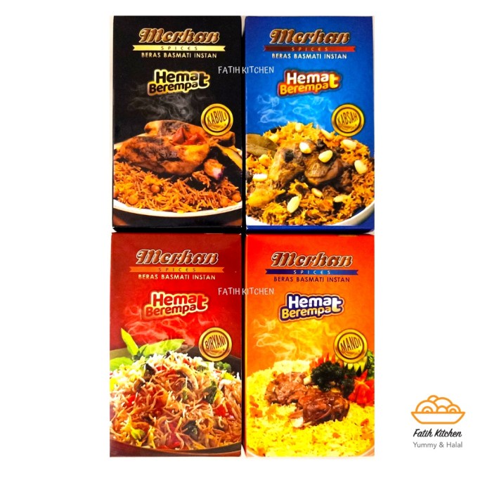 

gr011ttr Merhan Hemat - Nasi Kabsah ( Beras Basmati & Bumbu Sv012Ss