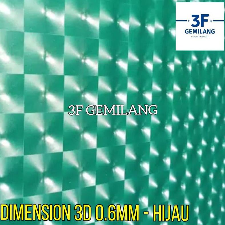 Fiber Plastik Penutup Pagar Dimension Glass 60 Meteran