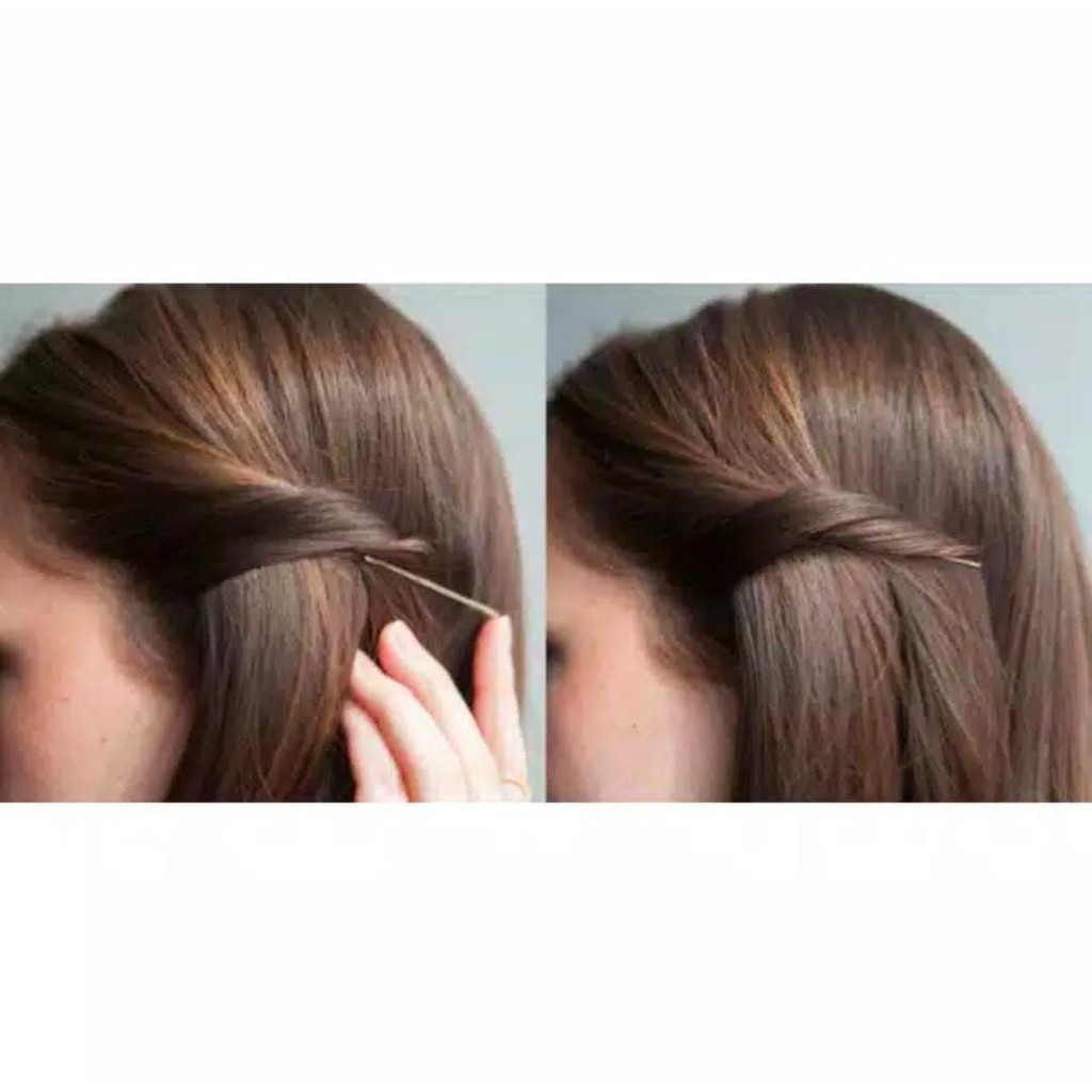 Vinztstore - Jepitan Rambut Jepitan Lidi Besar 5CM Jepitan Hitam Hairclip Jepitan Rambut Korea