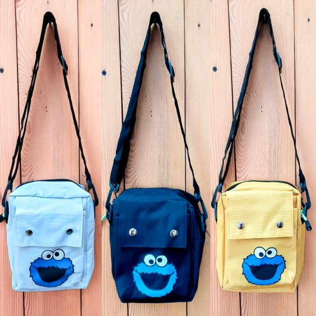 Slingbag tas selempang yom-yom gambar ELMO | kiiyoomii