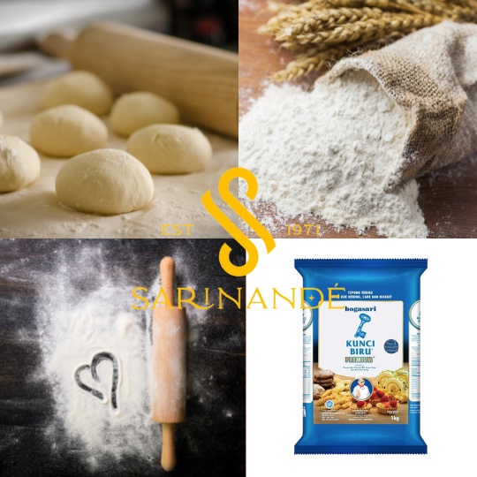 

Terigu Kunci Biru Premi 1Kg*12