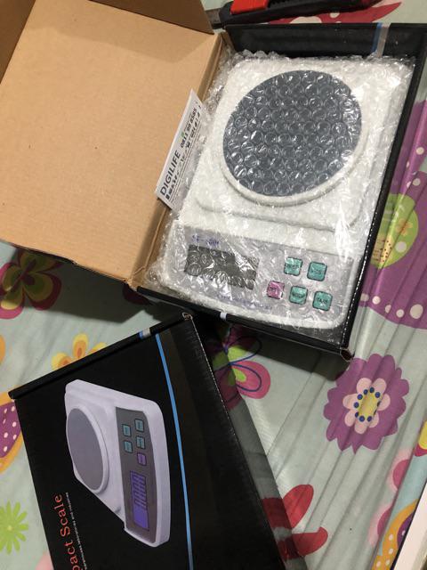 Timbangan Digital Akurasi 0.01g. Max 500g - Portable Scale Dapur Masak Obat Bumbu Emas Berlian