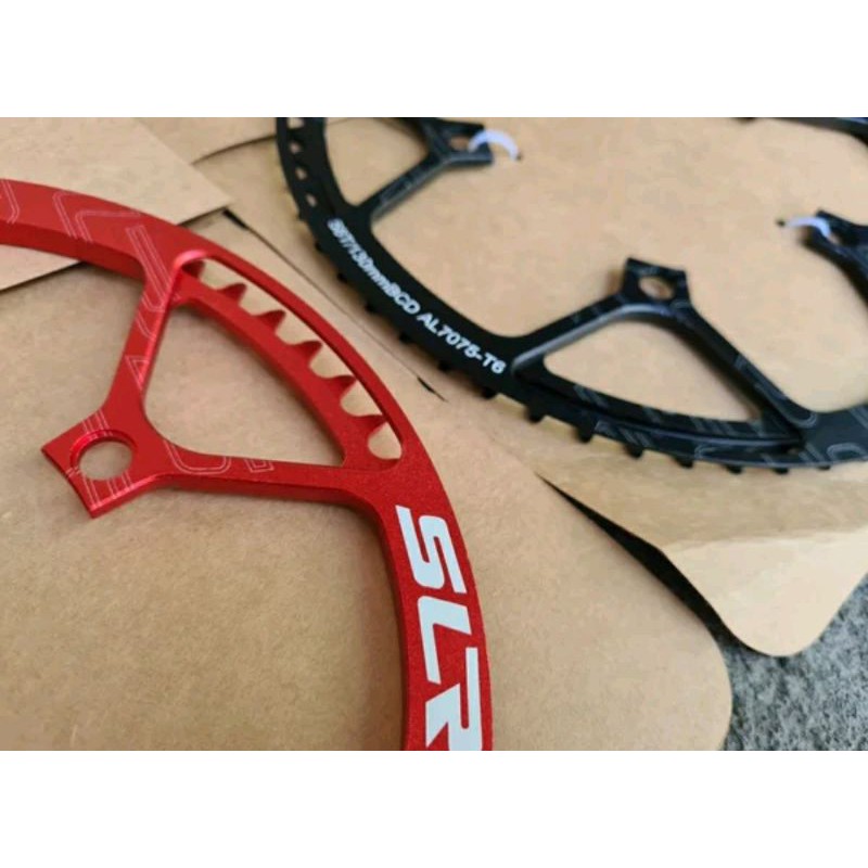 Chainring SLR 53T 56T 58T bcd 130 mm model bush bash guard