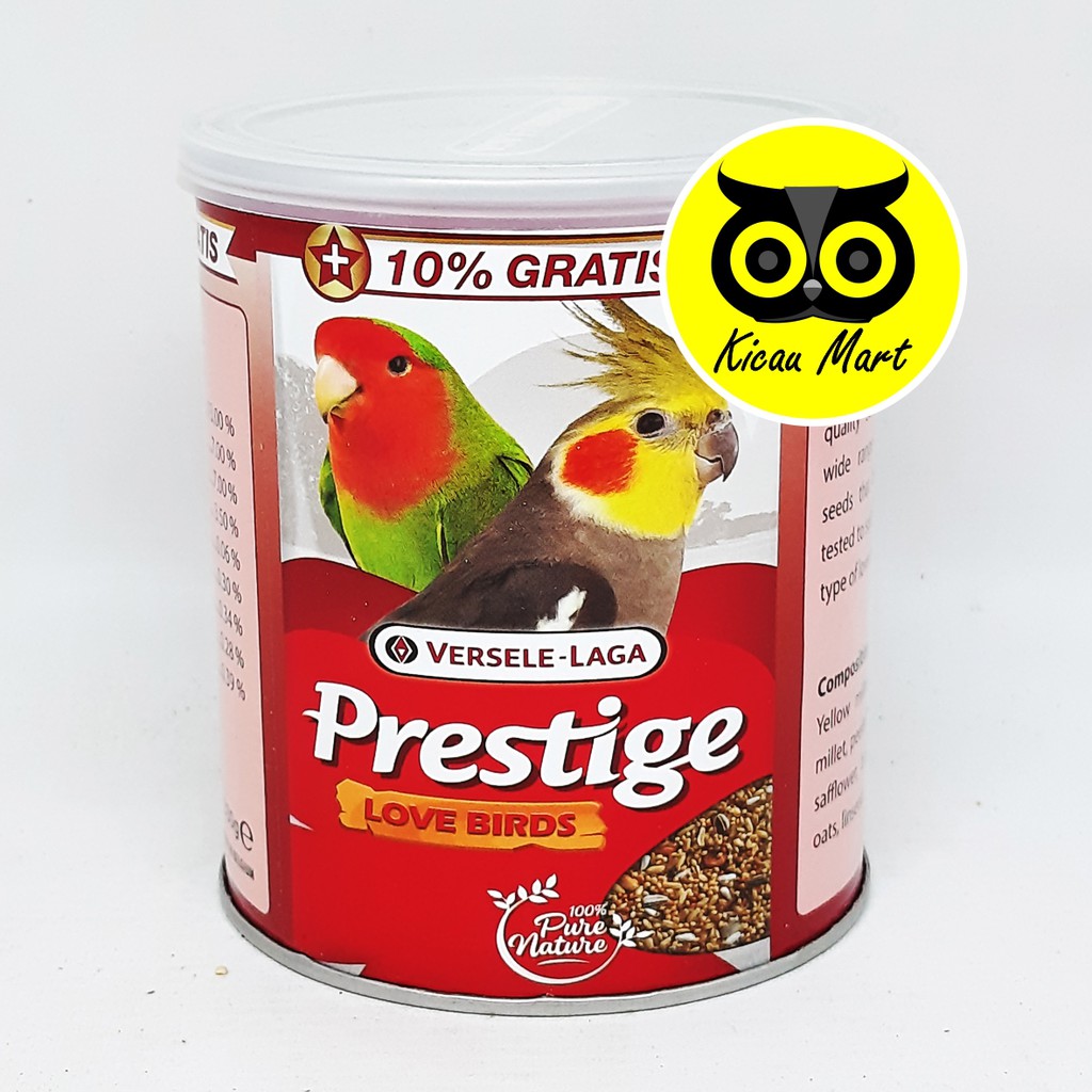 PAKAN MAKANAN BURUNG LOVE BIRD BIJIAN MILET MILLET IMPORT PRESTIGE LOVEBIRD VERSELE LAGA PRESTIGELB