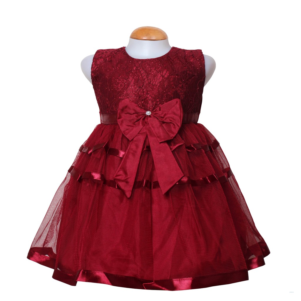 Dress Kids Mica/Baju Anak Cewek Best Seller/ Dress Anak Kupu- Kupu/ Gaun Pesta Bayi