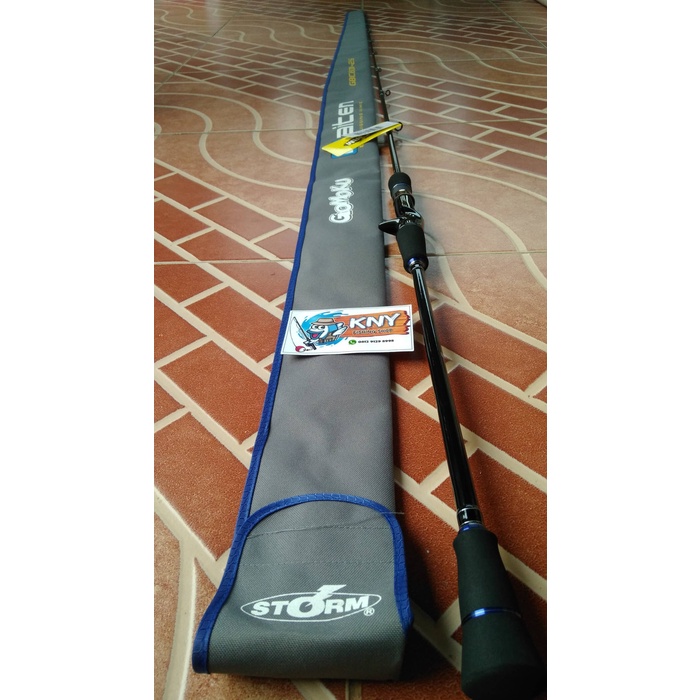 Termurah.. Rod Joran Storm Gomoku Black Kaiten New 2016 Facelift Bc Baitcasting Cv