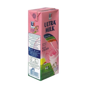 

ULTRA SUSU UHT STERIL SLIM STRAWBERRY TPK 200mL