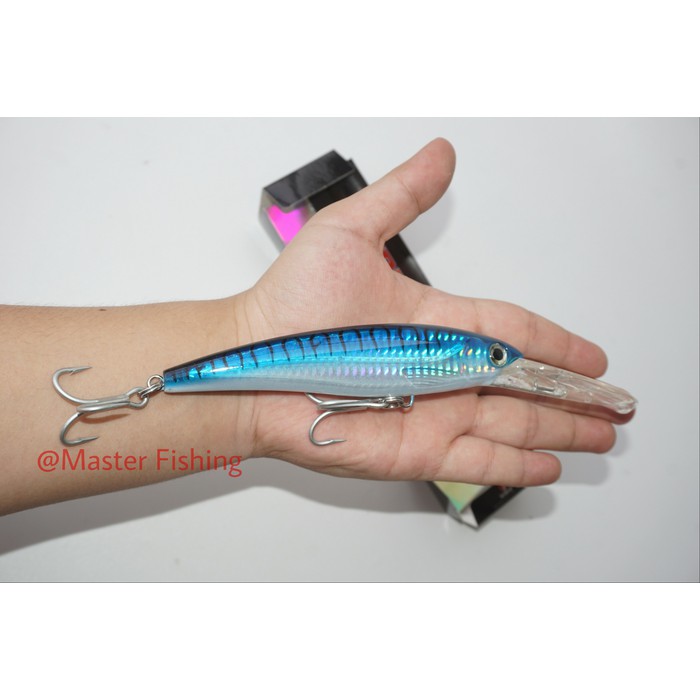 Express Lure 12Cm (Minow,Pelagic,Hard Lure, Rapala) - Garis Tipis