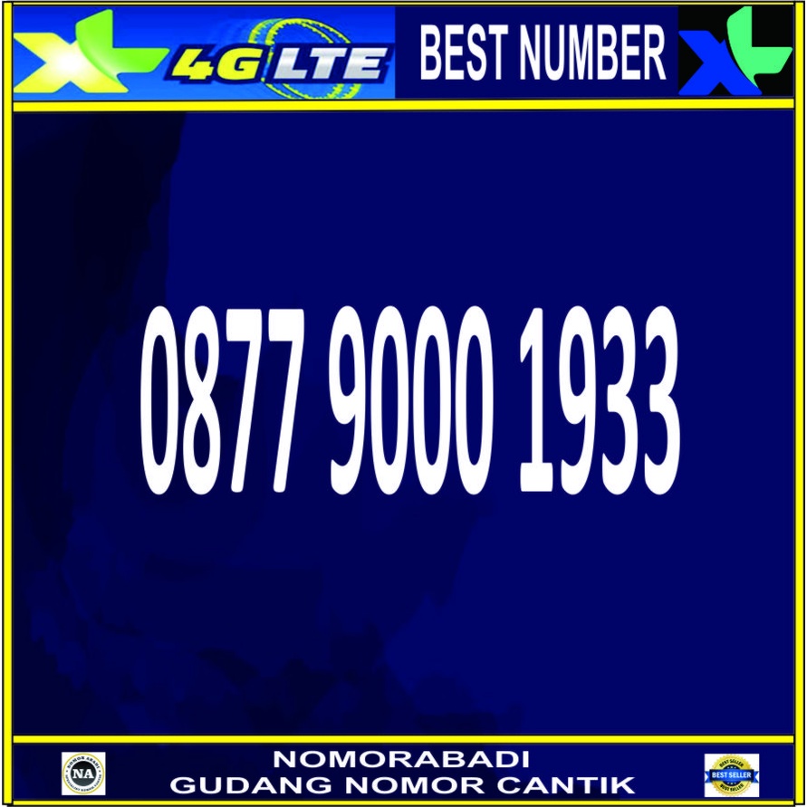 nomorcantik kartu perdana xl 4G 1933 H1000